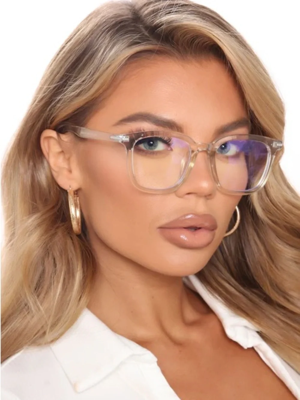 Clear Frame Blue-Light Blocking Glasses NEW 🏷️
